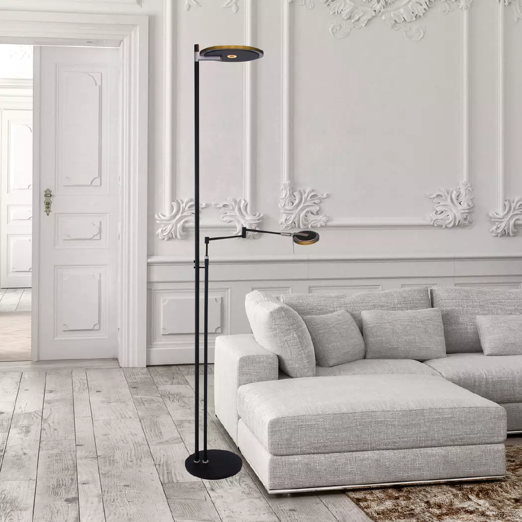LED-Stehlampe Turound