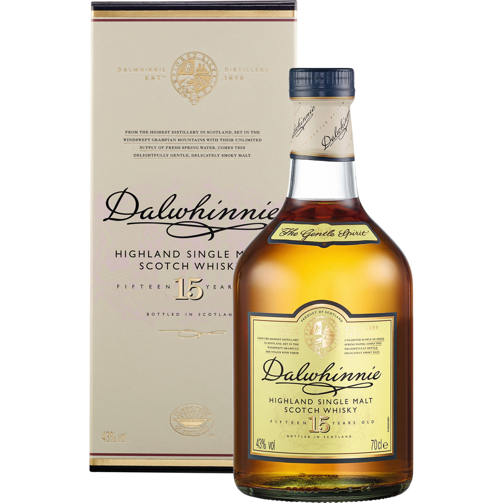 Dalwhinnie Single Malt 15 years 70 cl