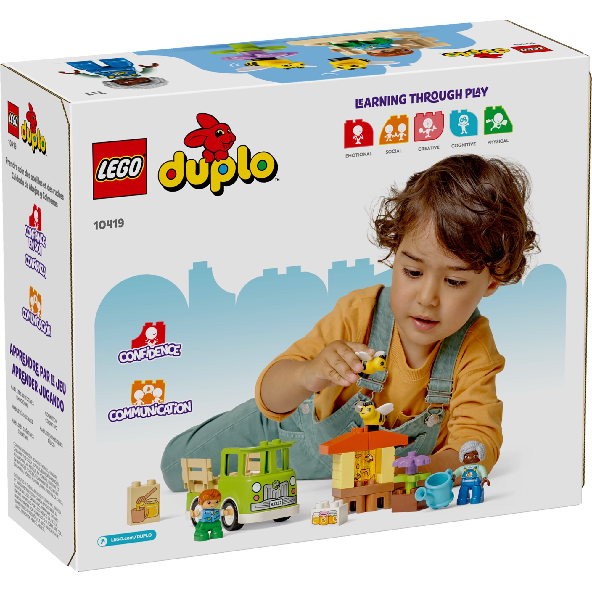 LEGO Konstruktionsspielzeug DUPLO Imkerei und Bienenstöcke