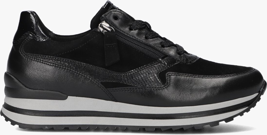 zwarte gabor lage sneakers 527