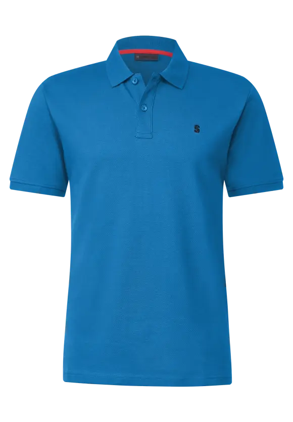 Piquée Poloshirt - sonic blue