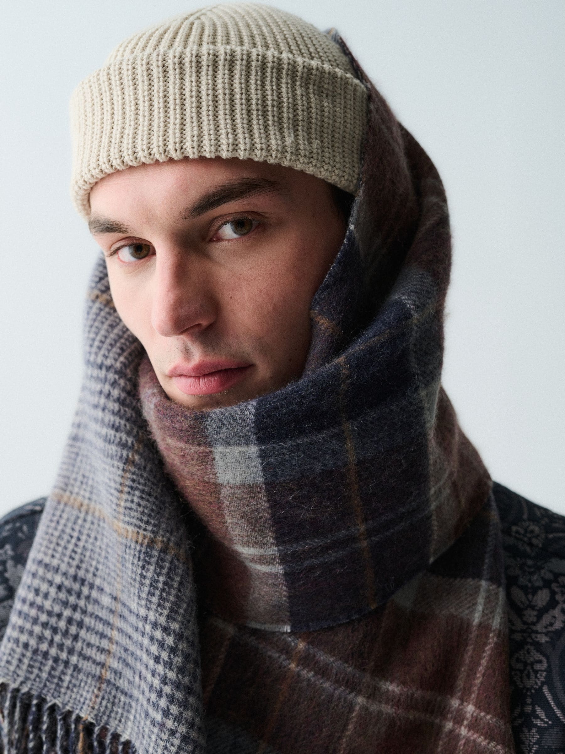 Blauw - Barbour® Tartan Lambswool Scarf