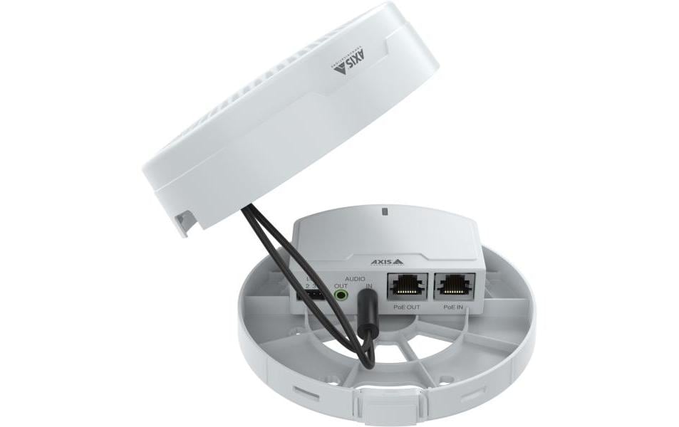 T6112 Mk II Audio- und E/A-SchnittstelleErweitert Ihre Axis Kameras nahtlos um ein Mikrofon und E/A
