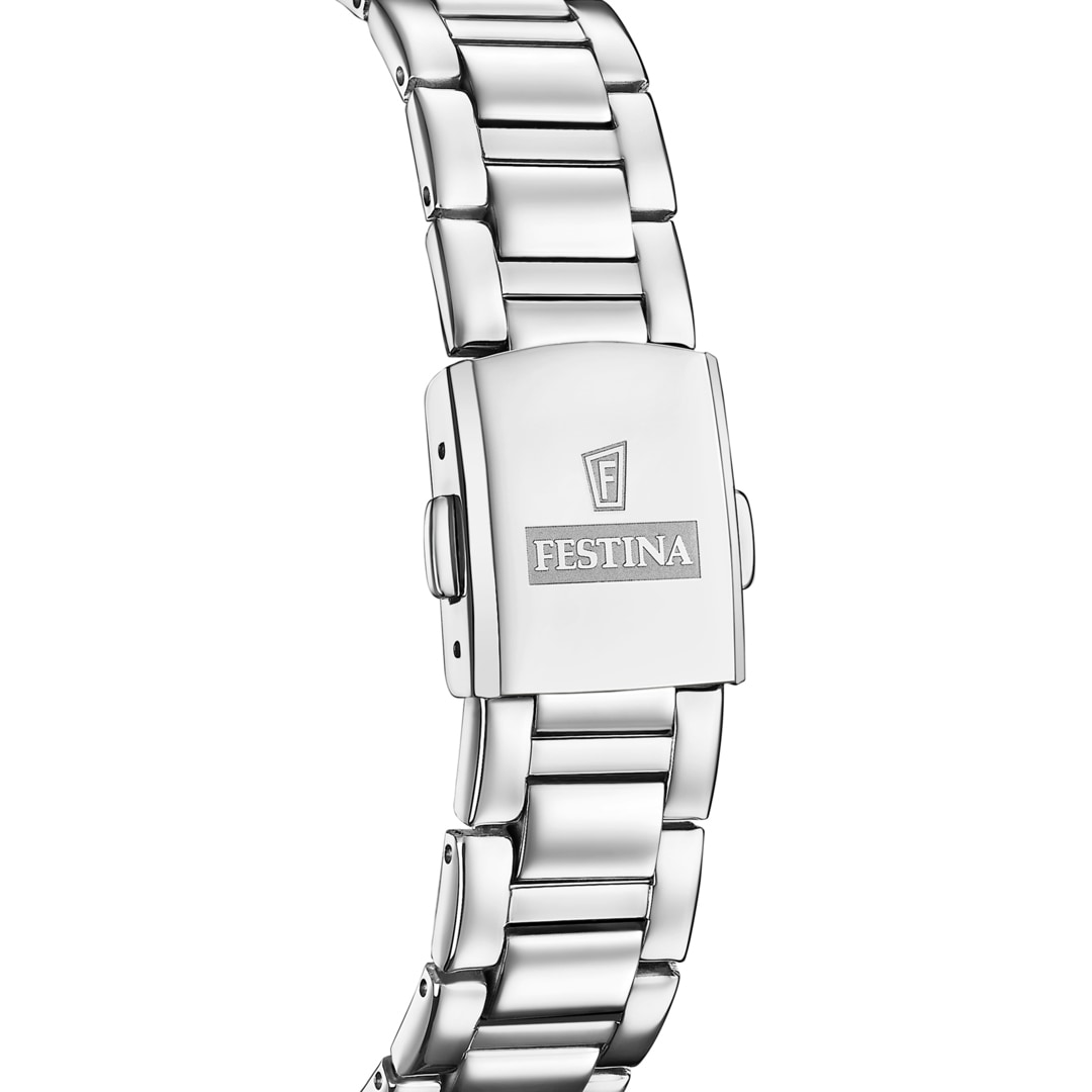 Festina Solar Energy Silbrig / Grün 35mm