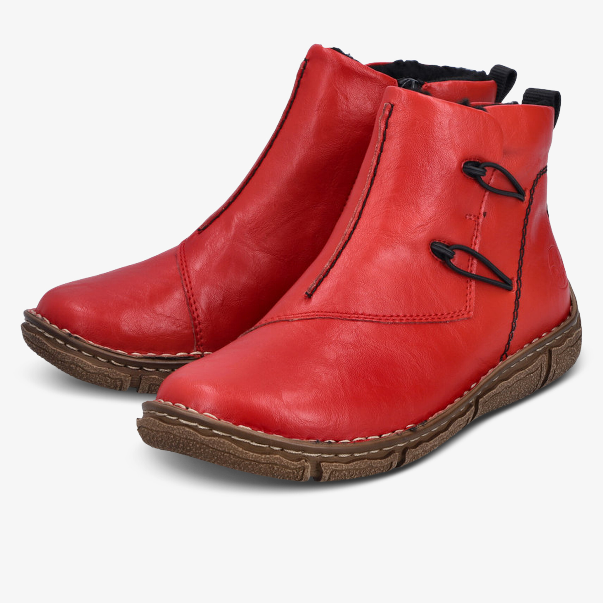 rieker Damen Winter Boots rot