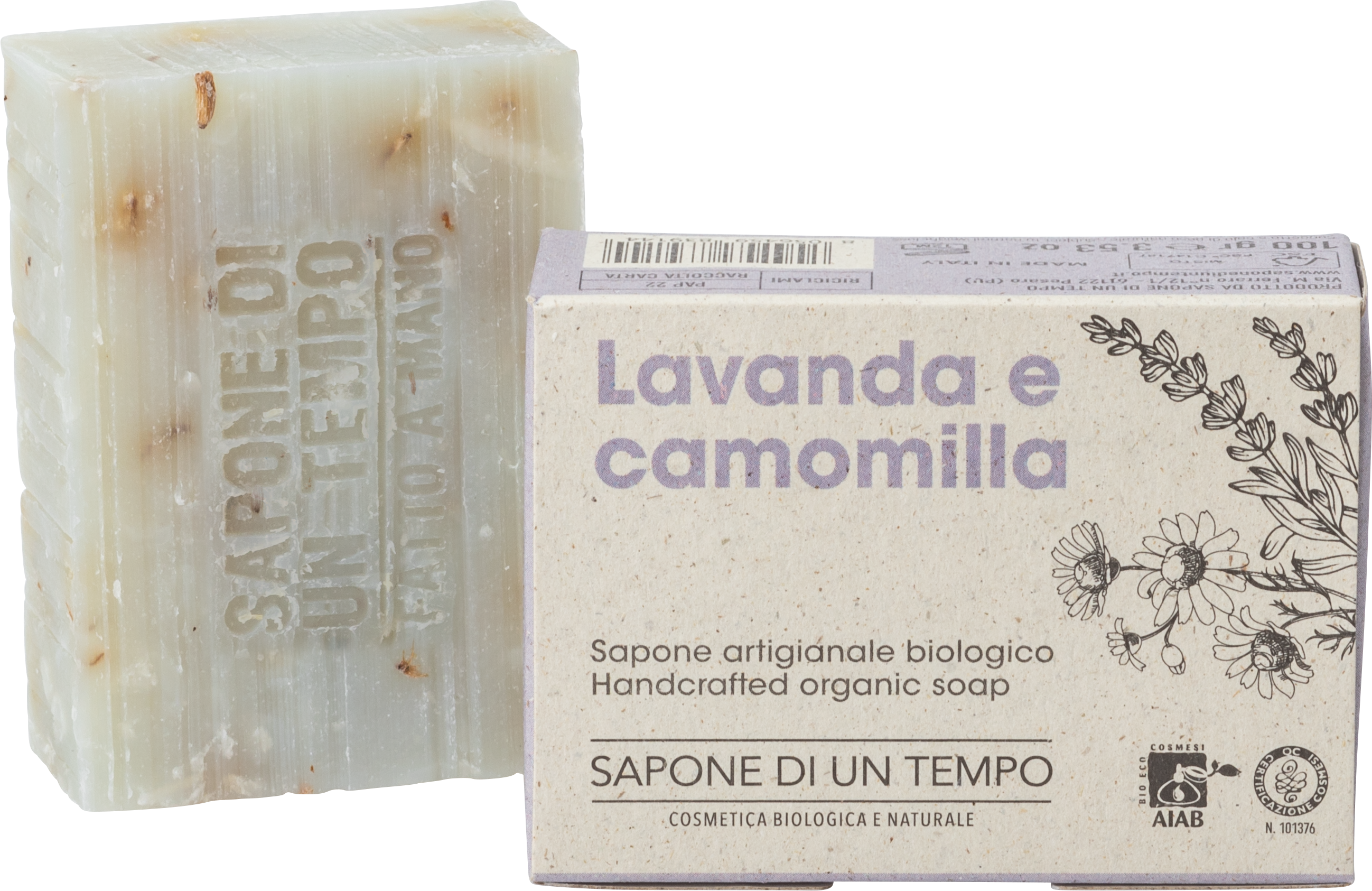 Sapone di un Tempo  Seife, Lavendel & Kamille (100 g)