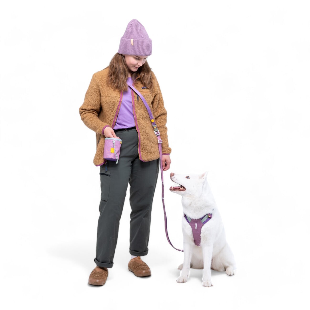 Woolly Wolf Geschirr Alpha 360 Mauve Mix XS