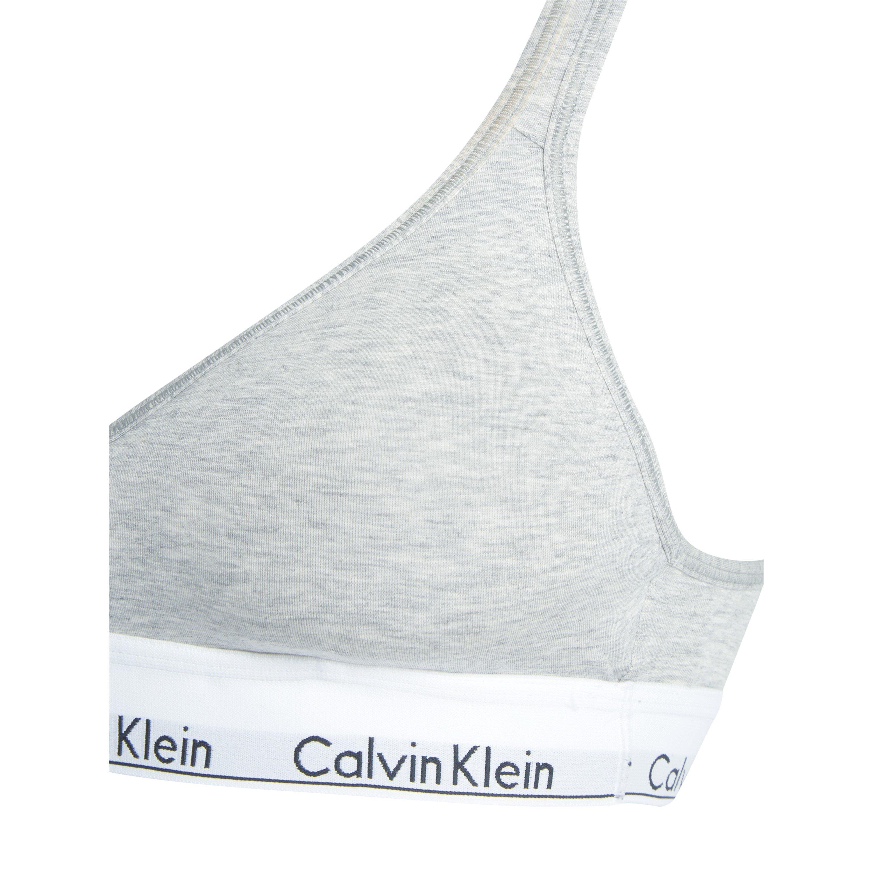 Calvin Klein Modern cotton bralette lightly lined