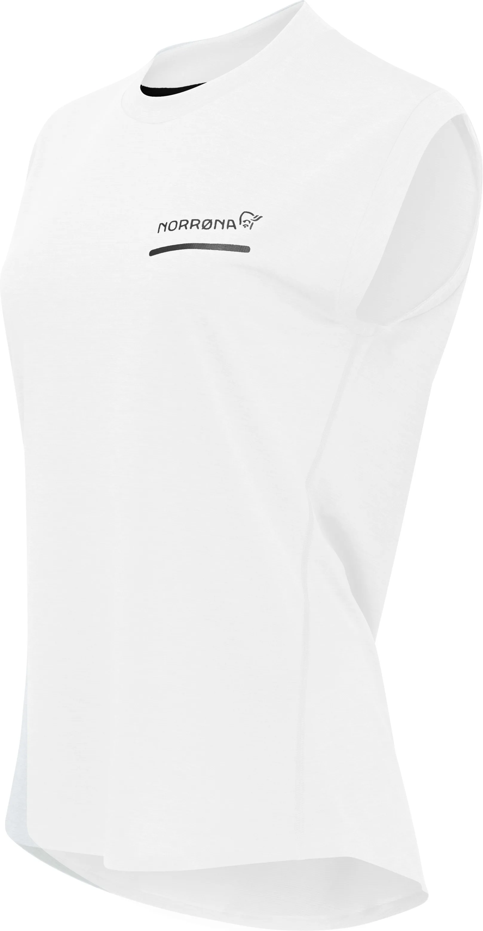 Norrøna Women's Senja Equaliser Sleeveless T-Shirt Snow White