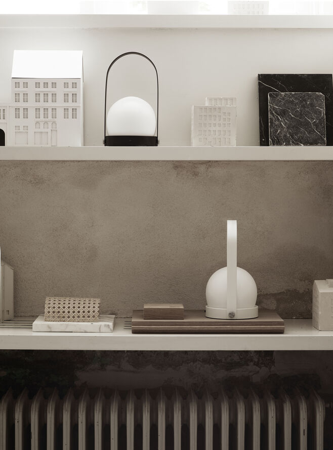 Audo Copenhagen Carrie Portable Table Lamp White