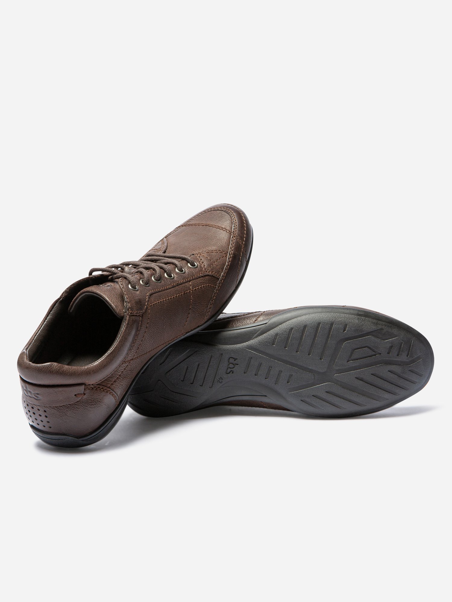 Tennis Homme Esprit Derby Cuir Marron