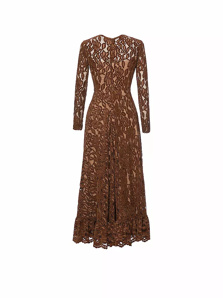 LENA HOSCHEK Maxikleid MILEY braun