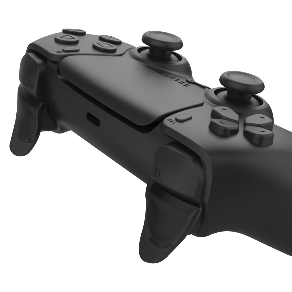 (2er Set) Sony Playstation PS5 DualSense Controller (L2/R2) Trigger Verlängerung - Schwarz