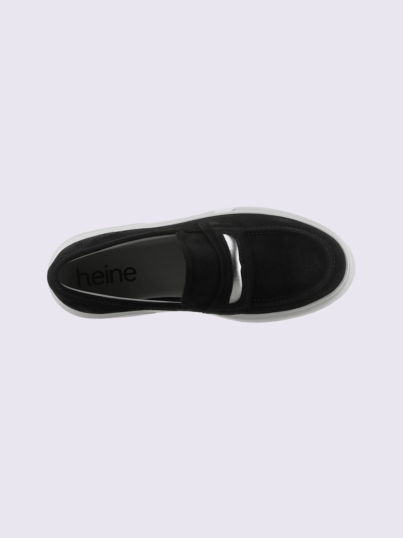 Trotteurs cuir velours de vache.
