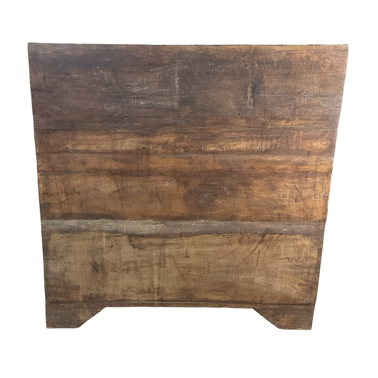 Wandkast 3 deur snijwerk beschilderd uniek