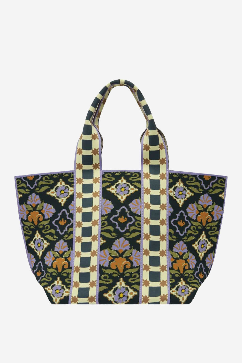 Cece jacquard maxi tote