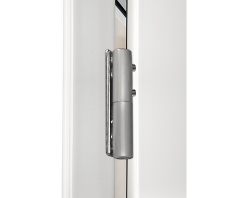 Missouri zij-ingangsdeur, antraciet, 980 x 1980 mm, rechtsdraaiend, 1/3 glas met 5-puntssluiting