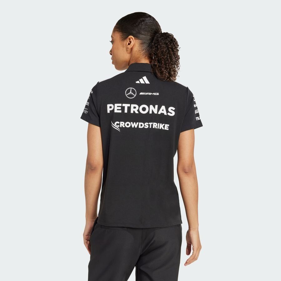 Adidas Polo noir Mercedes - AMG Petronas Formula One Team