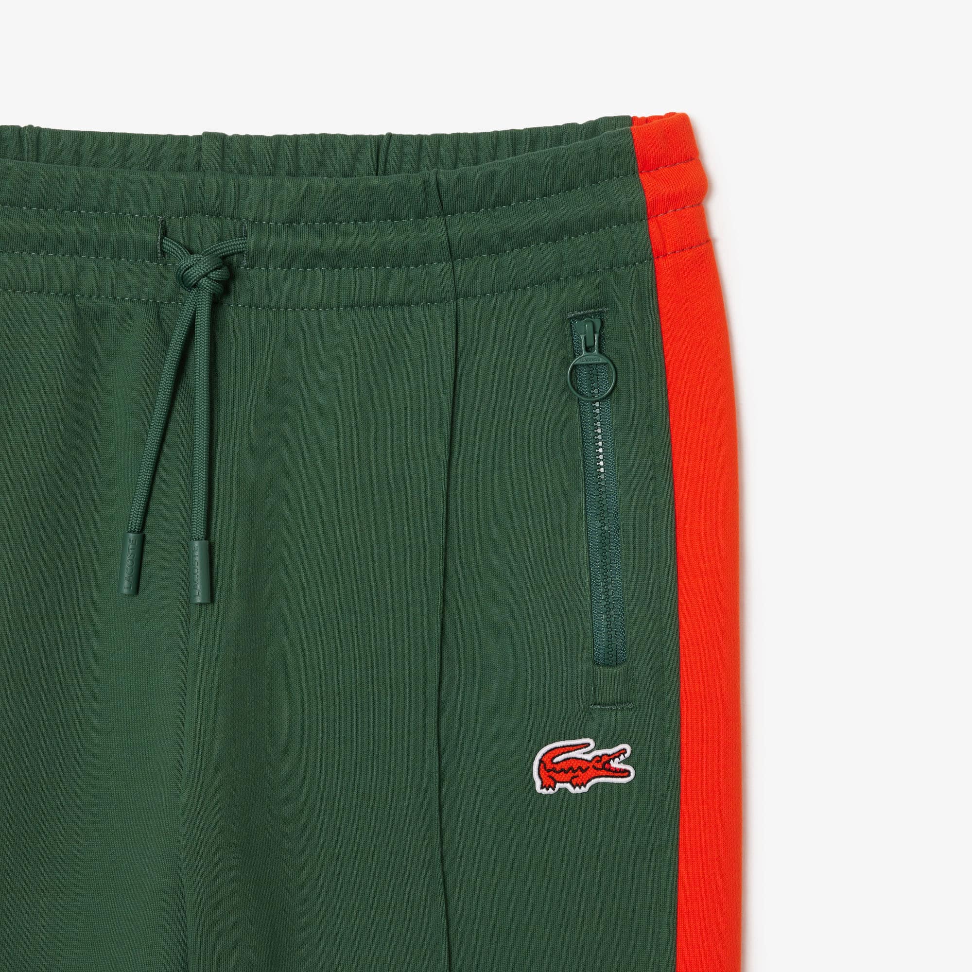Pantalon de survêtement avec bandes contrastées Pantalons de survêtement - Vert - Lacoste - Femme