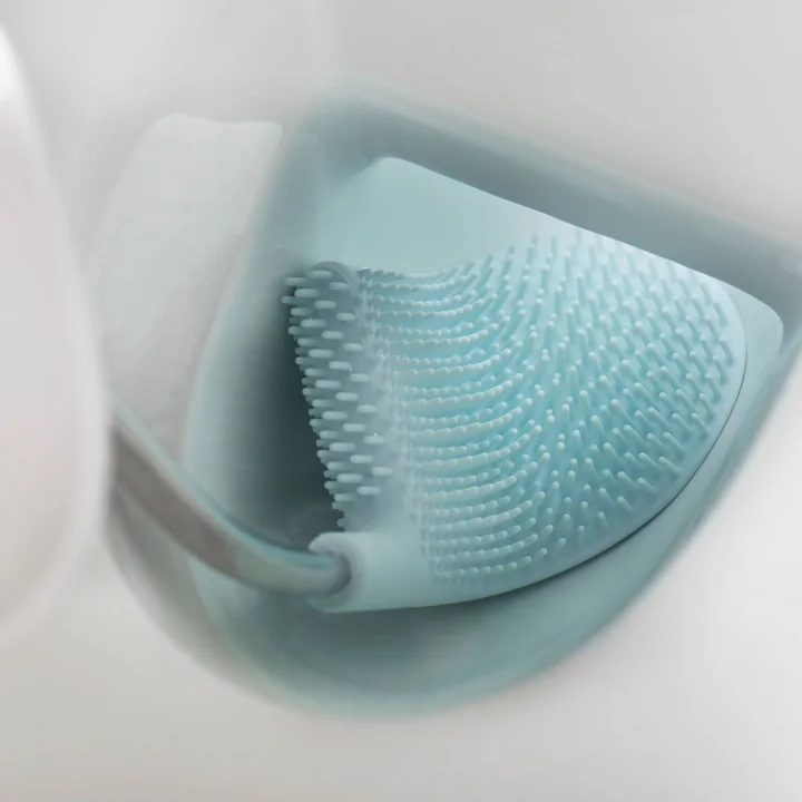Joseph Joseph - Flex Smart Plus Toilettenbürste, grau (inkl. Aufbewahrung)
