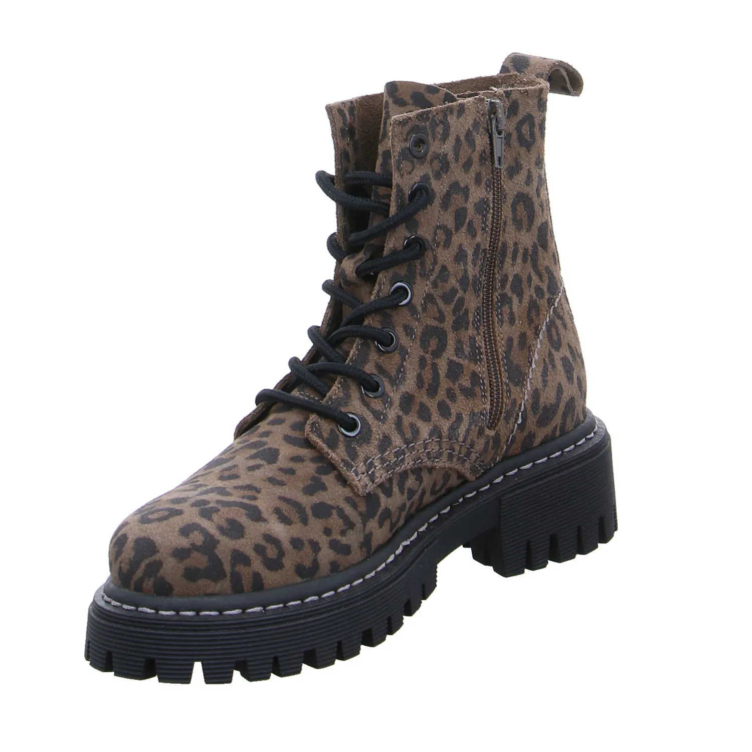 SCHUHENGEL Boot Braun Leder