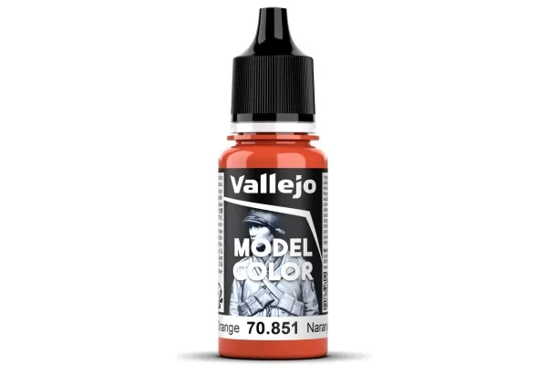 Vallejo 70.851, 17 ml, Orange, Mat, Flaske