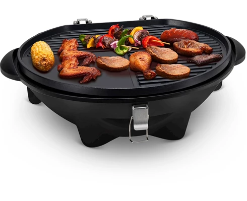 Austin and Barbeque AABQ Electric Grill with Trolley