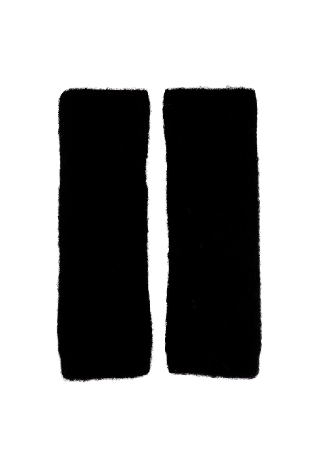 Black Colour Bcginger Alpaca Handwarmers black