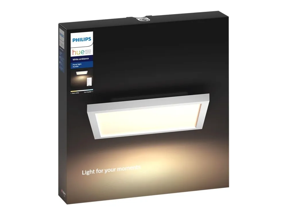 Philips Hue White Ambiance Aurelle Lyspanel - Kvadrat Stor