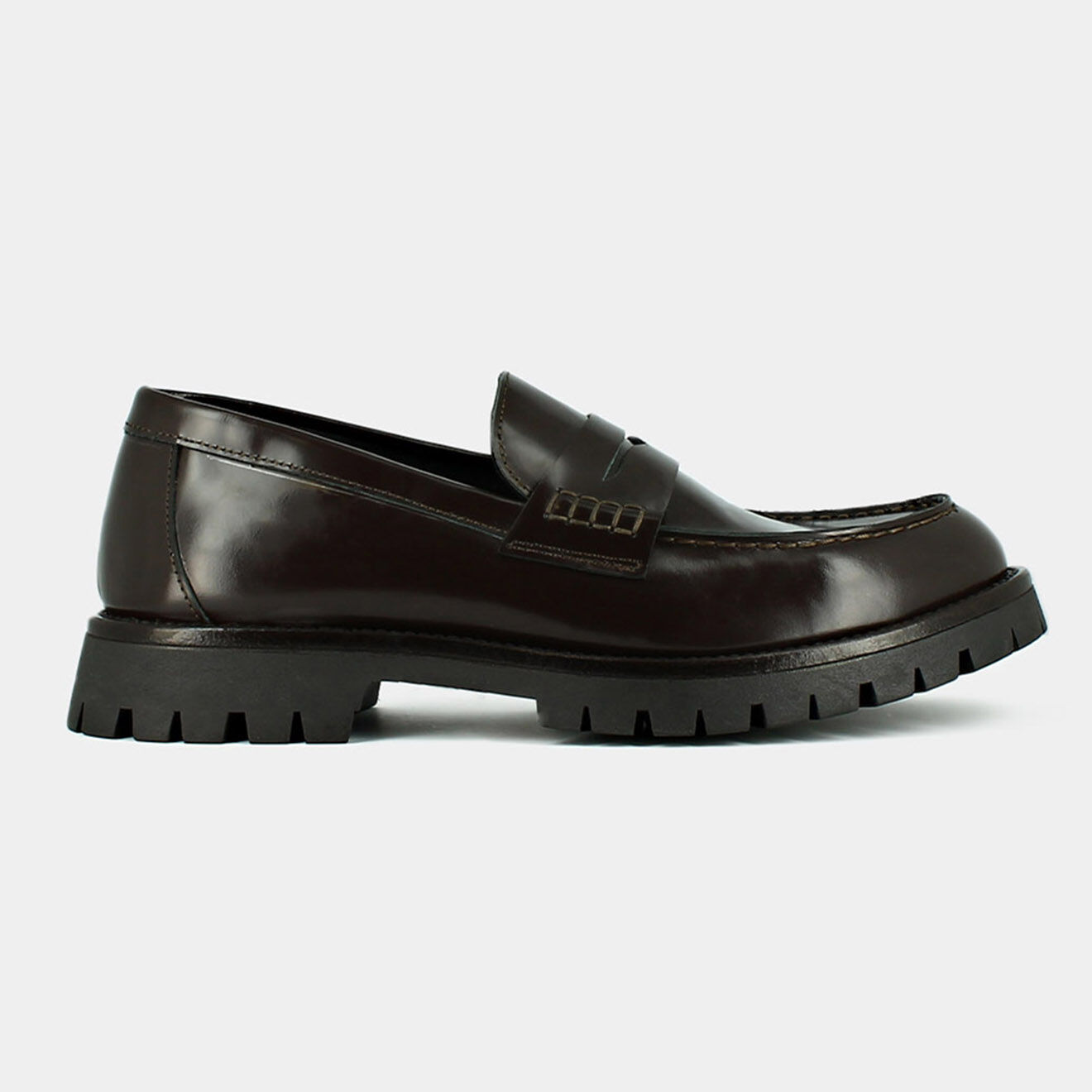 Jonak Mocassins en Cuir Rimano marron