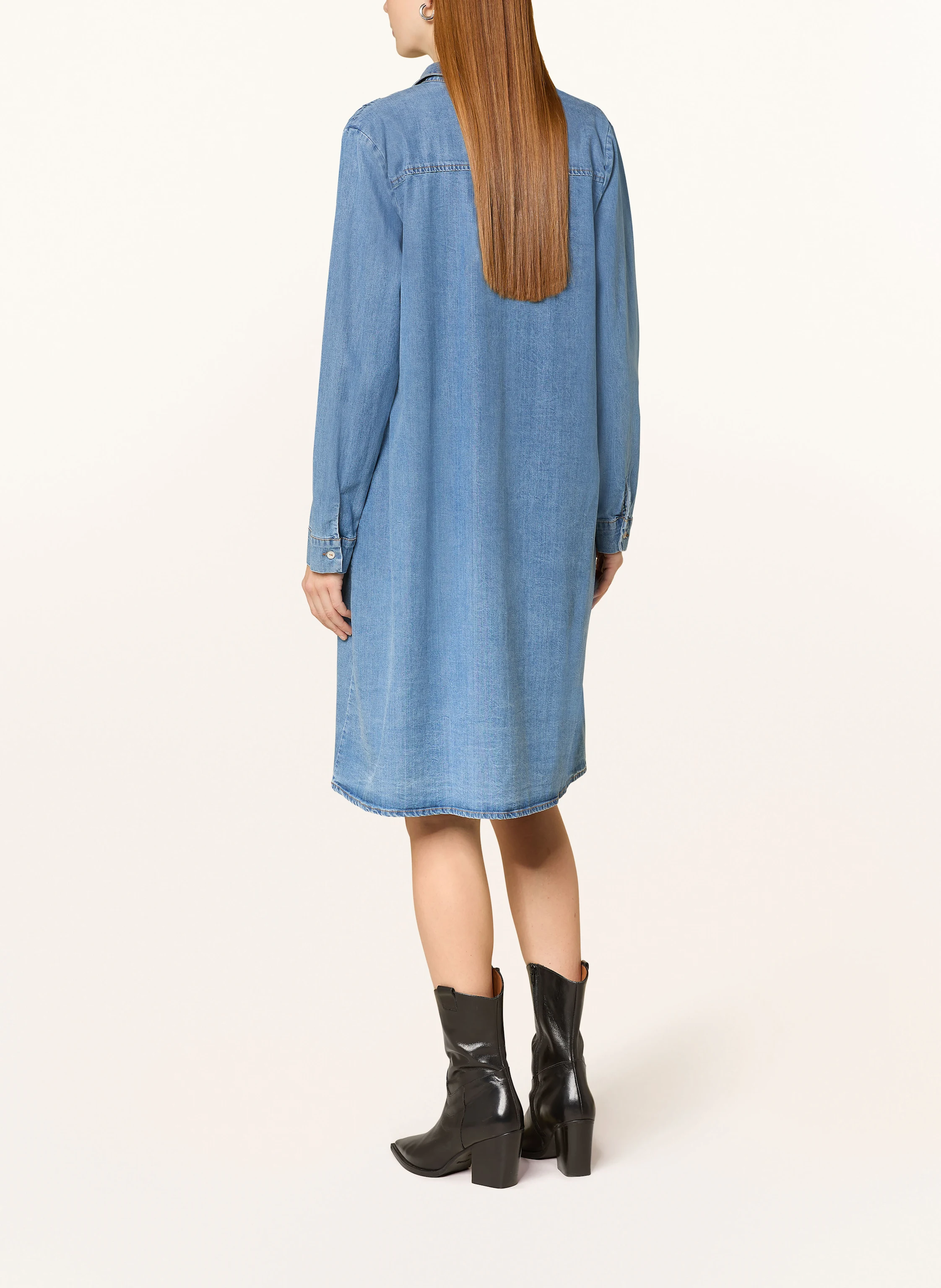 Smith & Soul Hemdblusenkleid in Jeansoptik