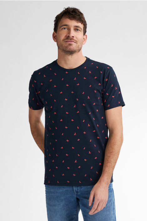 Petrol Industries blauwe heren t-shirt