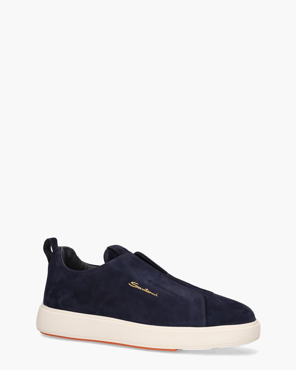 Santoni 21879 Donkerblauw Herensneakers
