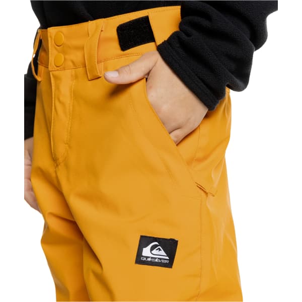 Pantalon de ski QUIKSILVER ESTATE YOUTH PT ORANGE PEPPER