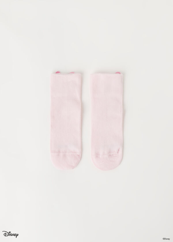 Meias curtas estampadas infantis