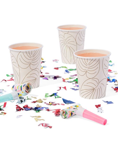 gobelet botanique lot de 8