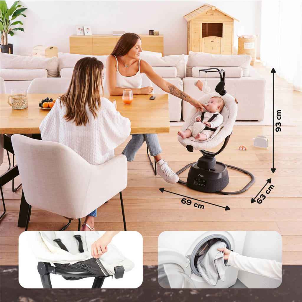 Schommel Swoon Evolution 'Curl White'