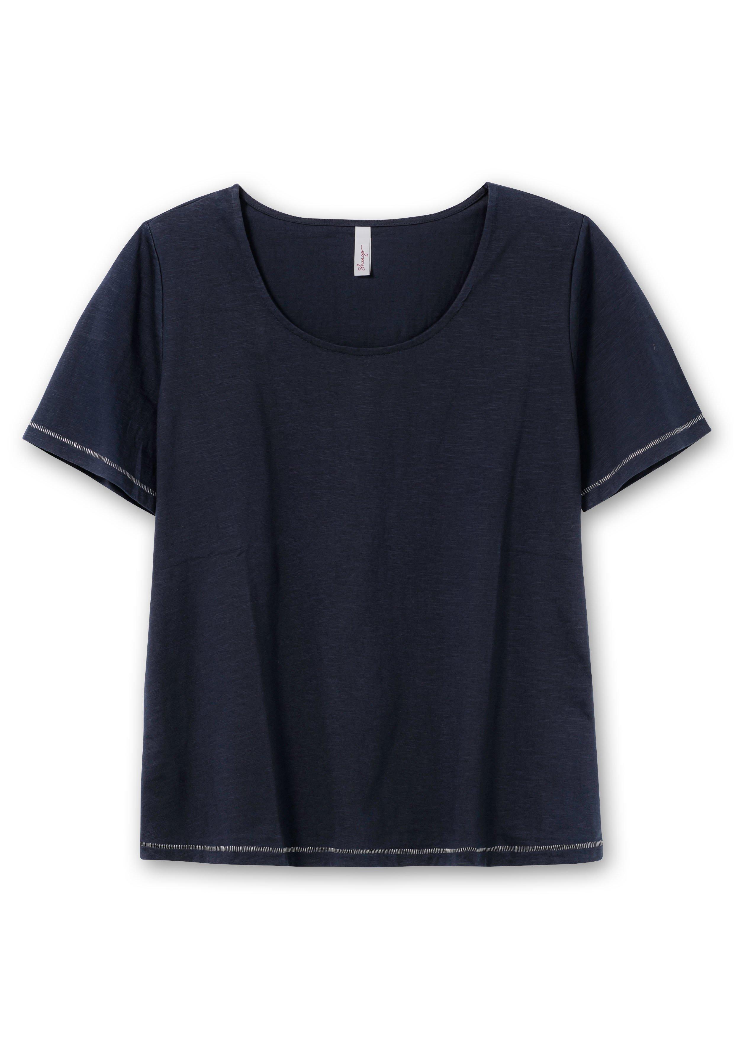 Shirt mit Print hinten auf der Schulter
