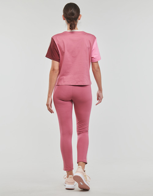 Adidas Sportswear - 3S CR TOP - Bordeaux / Rose