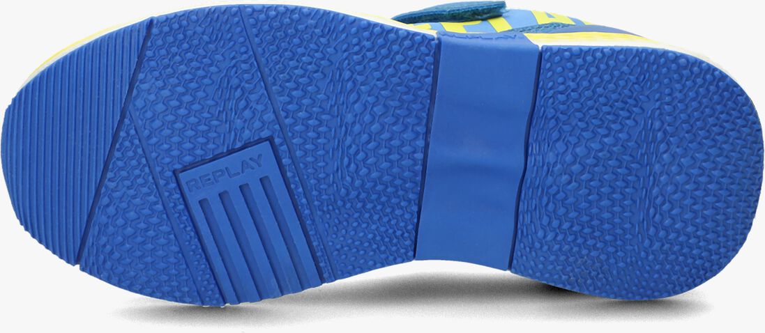 REPLAY blauwe replay lage sneakers hybrid jr nylon