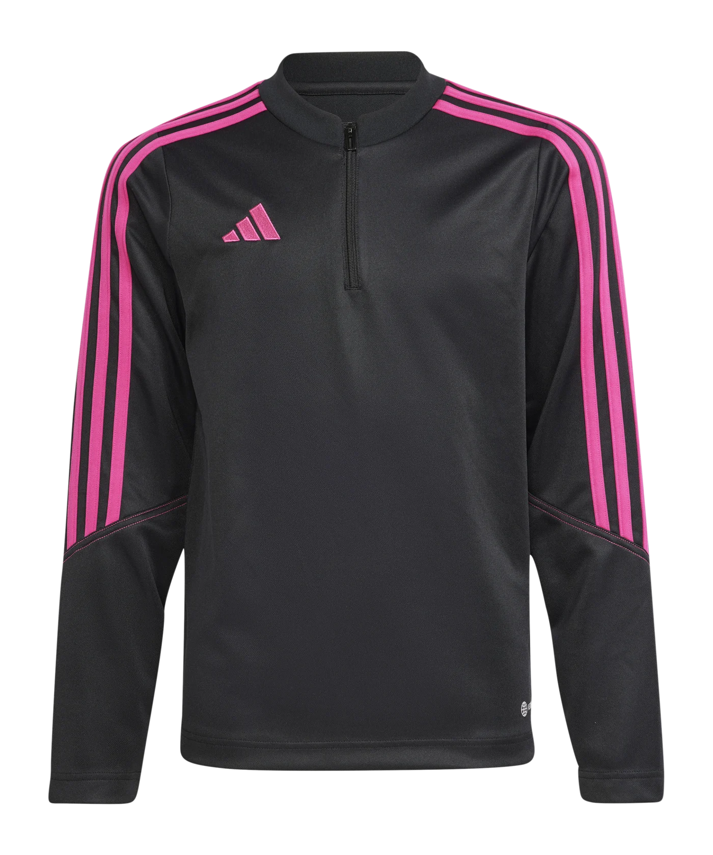 adidas Tiro 23 Club HalfZip Sweatshirt Kids Schwarz Pink