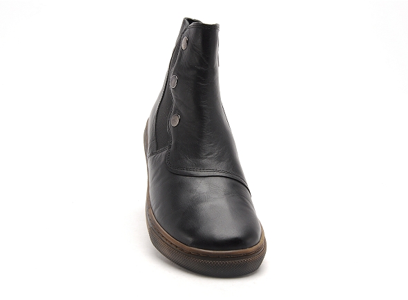 Kokoon boots bottine plates femme alix noir