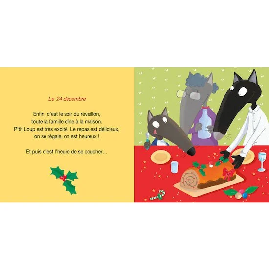 P'tit Loup prépare Noël   de               AUZOU