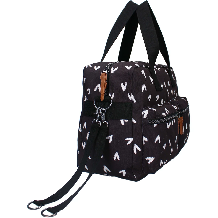 Kidzroom Wickeltasche care Kind at Heart Black