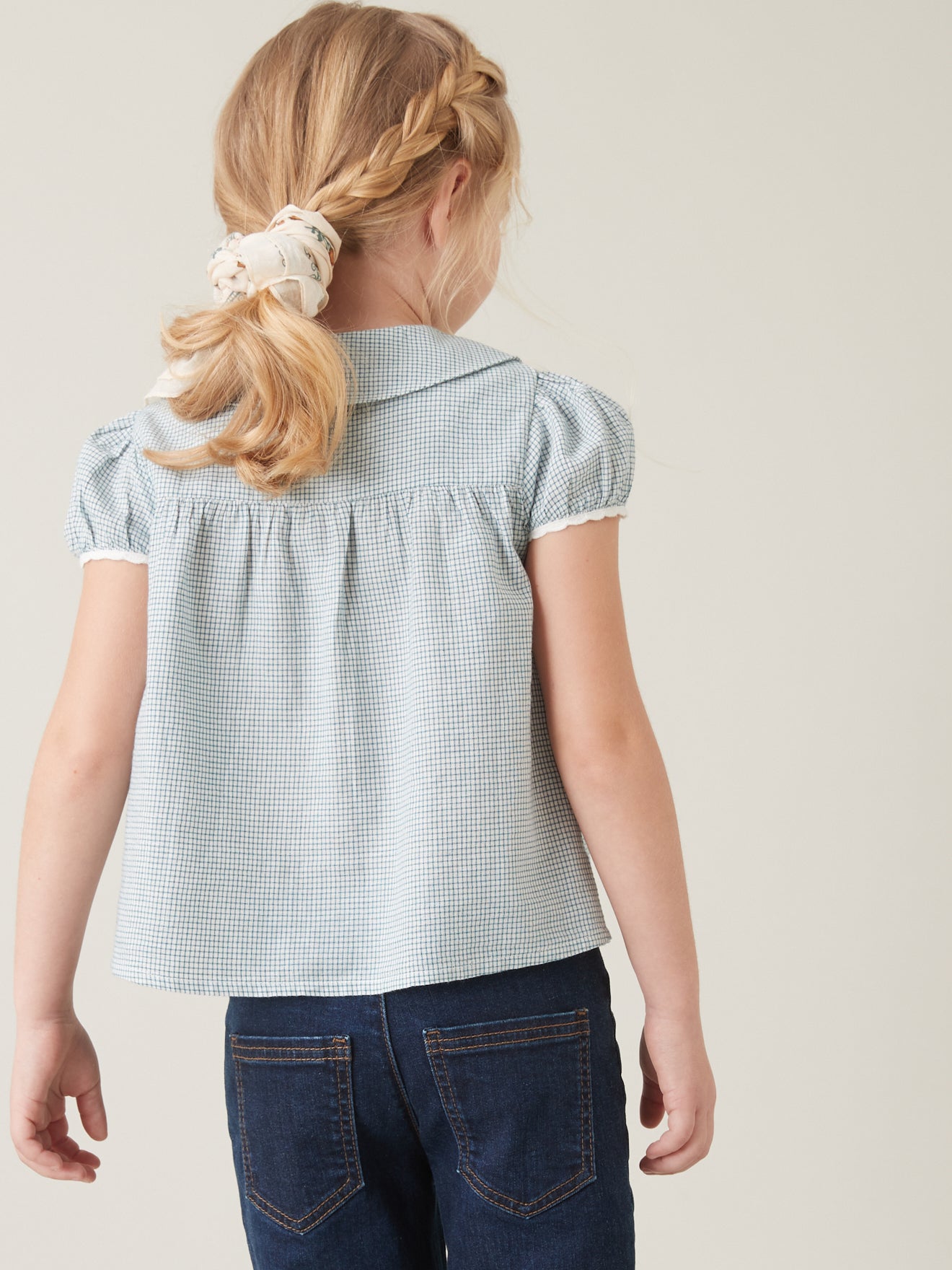 Blouse Fille brodée
