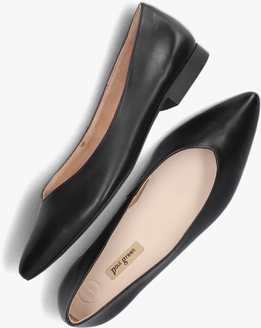 PAUL GREEN zwarte paul green ballerina's 3772