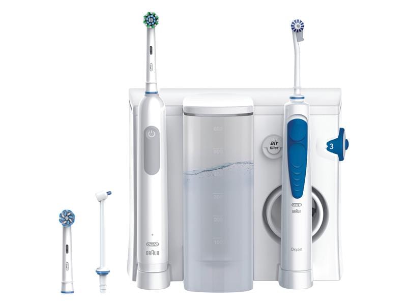 Oral-B Munddusche-Set OxyJet Oral Health Center Pro 1 Zahnzwischenraumreiniger