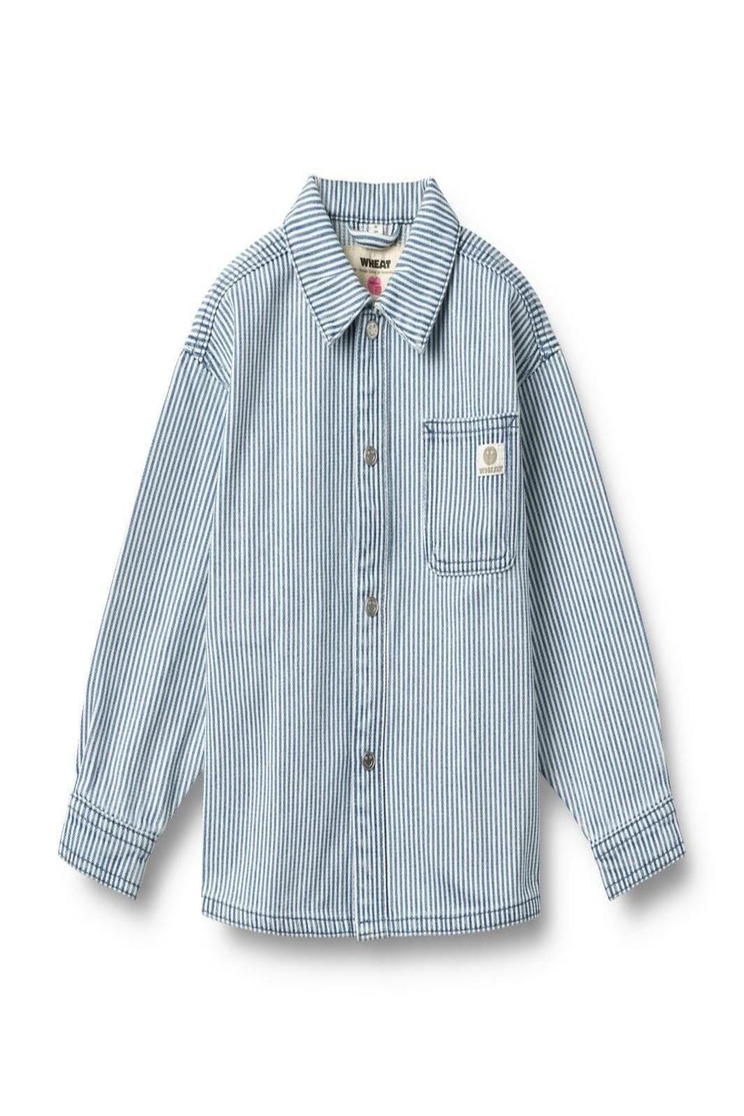 Wheat Shirt L/s Pappo s pappo 9452 ink stripe