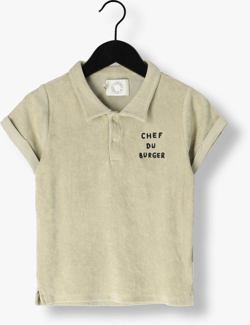 Sproet & Sprout olijf sproet & sprout polo polo terry chef du burger