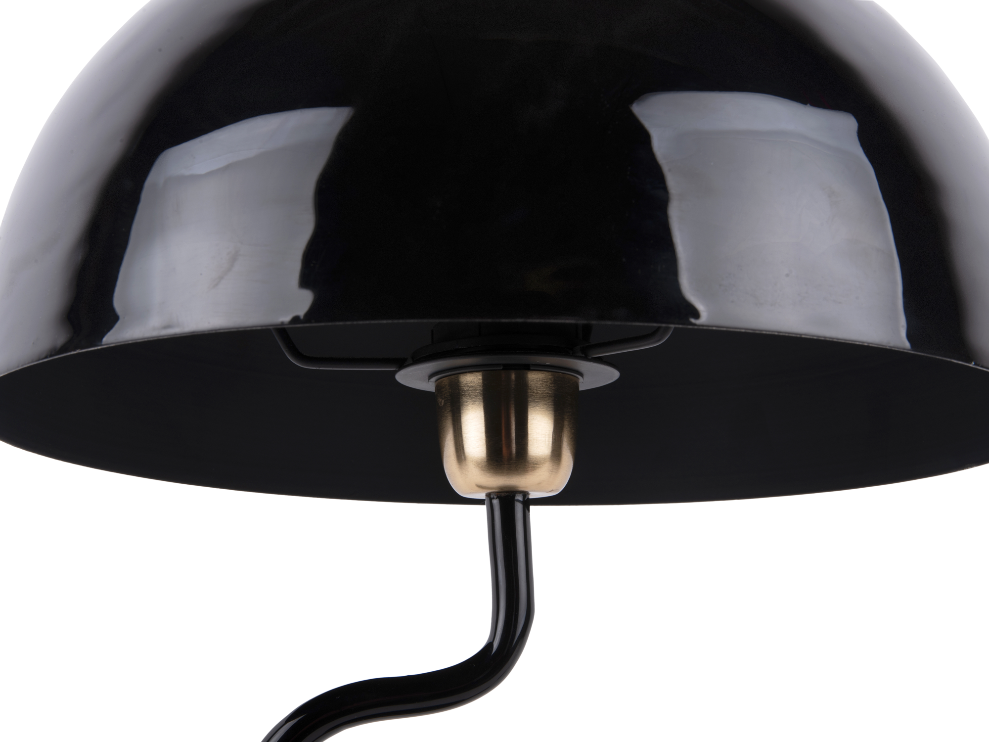 Table lamp Twist enamel black